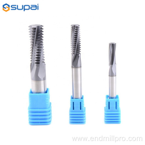 Multi-tooth Coated Thread End Mill Milling Cutter